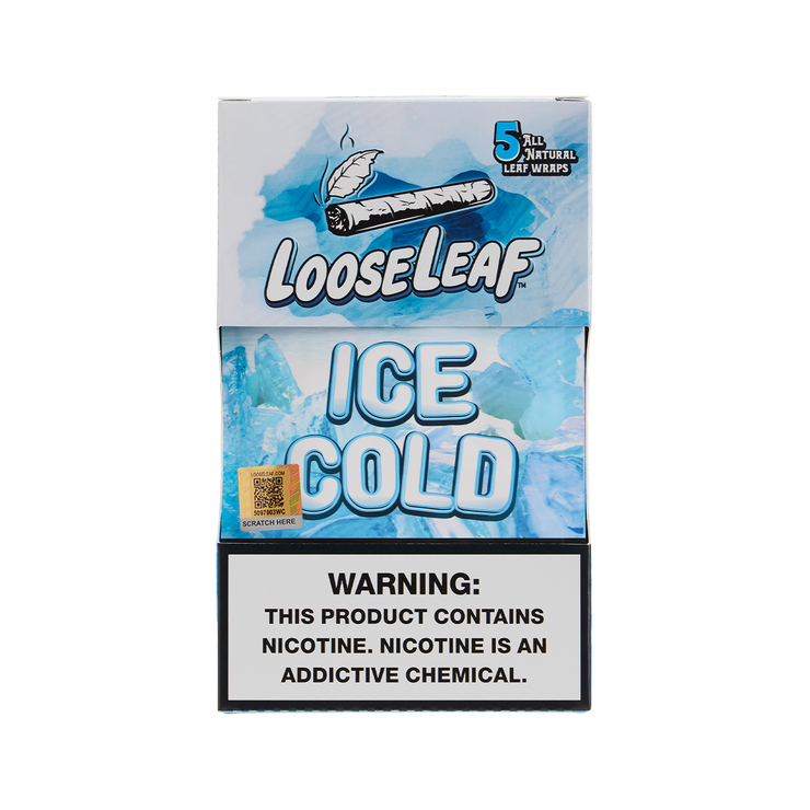 Ice Cold LooseLeaf 5-Pack Wraps (40 Count)