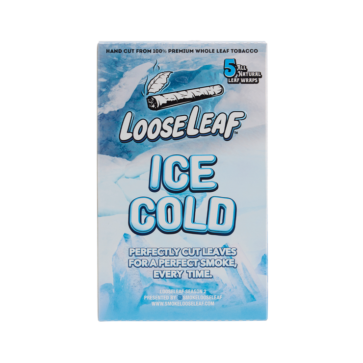 Ice Cold LooseLeaf 5-Pack Wraps (40 Count)