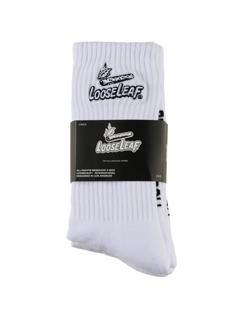 Crew LooseLeaf Socks - 3 Pack