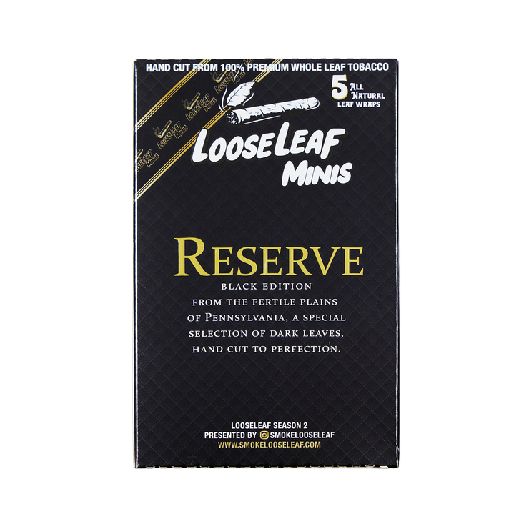 Reserve Black Edition LooseLeaf 5-Pack Minis (40 Count)