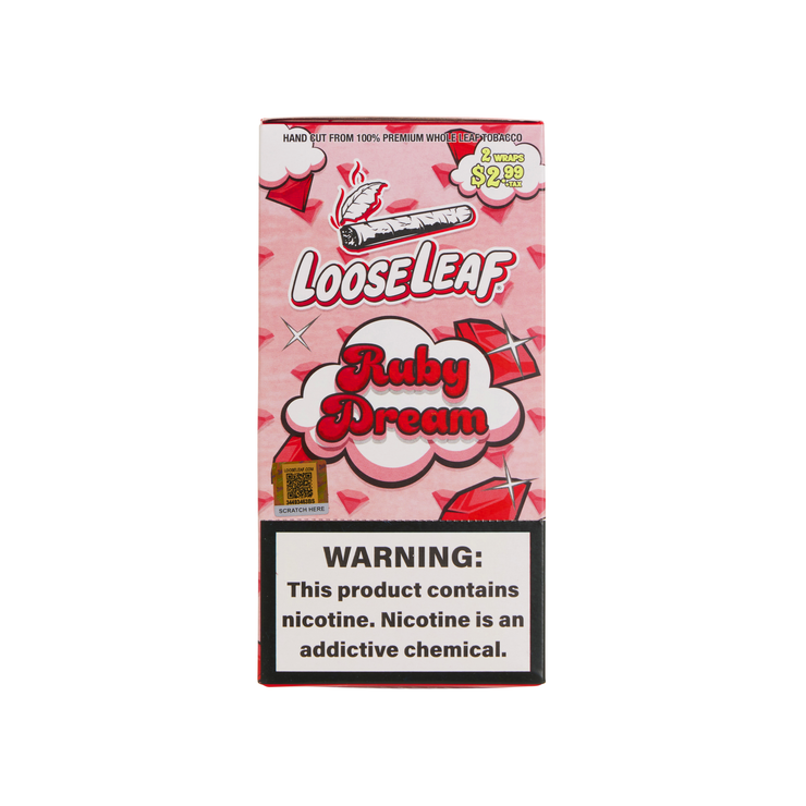 Ruby Dream LooseLeaf 2-Pack Wraps (40 Count)