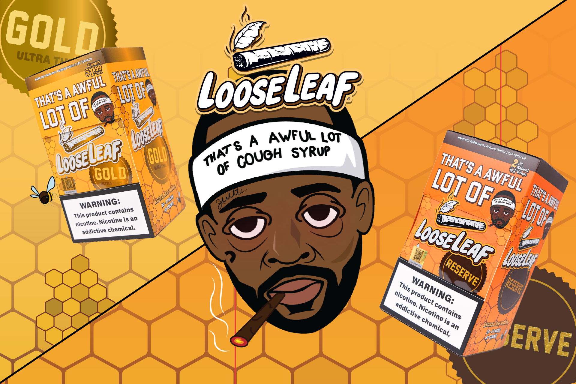 LooseLeaf x Desto Dubb Reserve Wraps | Premium 2-Pack