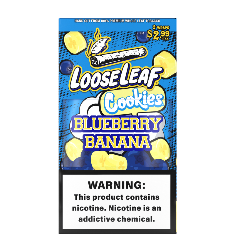 LooseLeaf x Cookies Blueberry Banana Wraps (2-Pack)