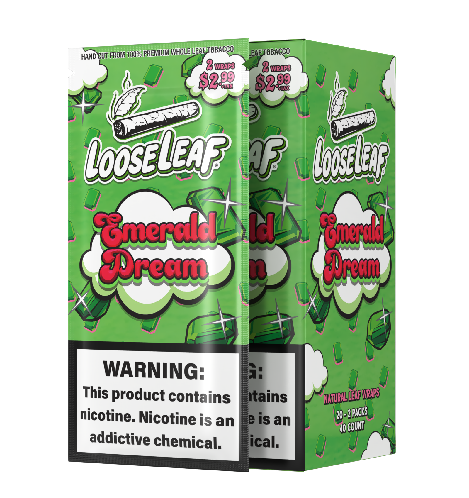 Emerald Dream Wraps (2-Pack)