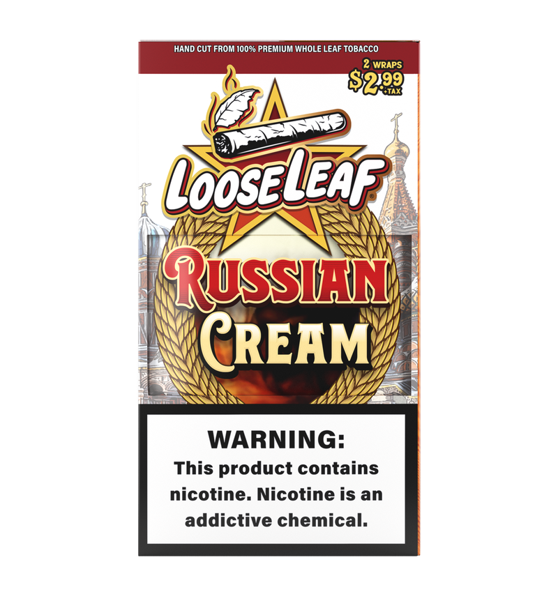 

Russian Cream LooseLeaf Wraps
