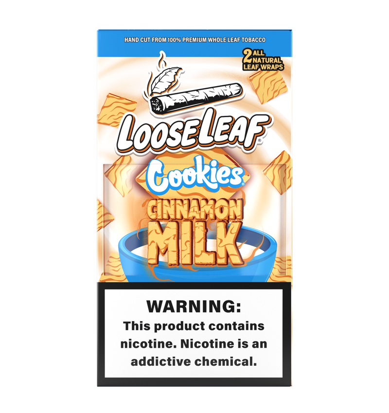 LooseLeaf x Cookies Cinnamon Milk Wraps (2-Pack)