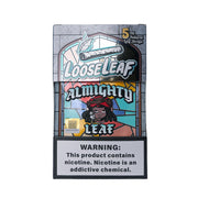 LooseLeaf x Chief Keef Almighty Leaf Wraps pack with signature stained-glass design. Crafted from all-natural leaves for a smooth, luxury smoking experience.