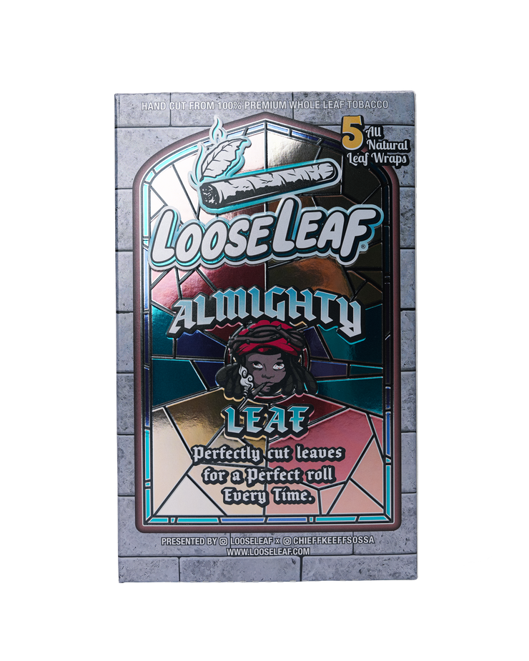 Chief Keef “Almighty Leaf” LooseLeaf 5-Pack Wraps (40 Count)