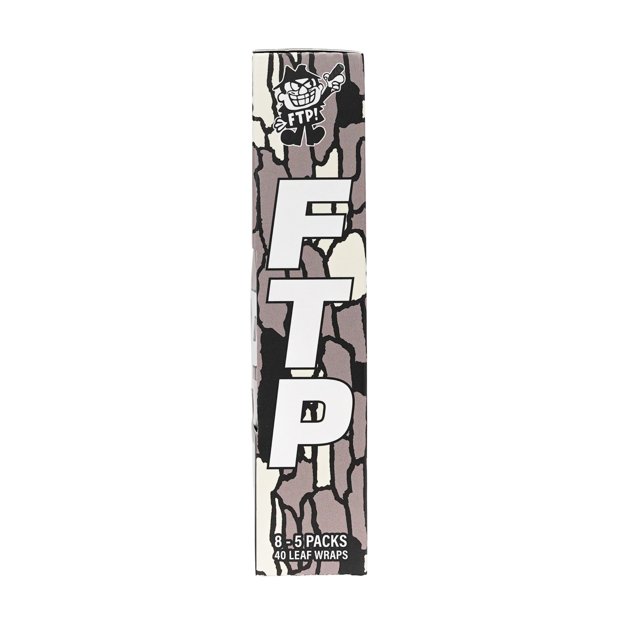 LooseLeaf FTP Tobacco Wraps side view with distinctive branding and premium wrap details.