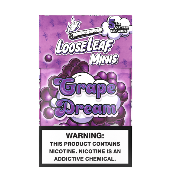 Grape Mini Leaf Wraps | LooseLeaf Grape Dream | Mini's