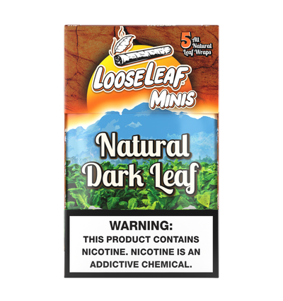 

Natural Dark LooseLeaf Mini's

