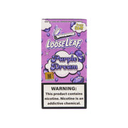 LooseLeaf Purple Dream premium rolling wraps from the Dreamline Collection. Crafted for a smooth, slow-burning smoke with a bold, rich experience.