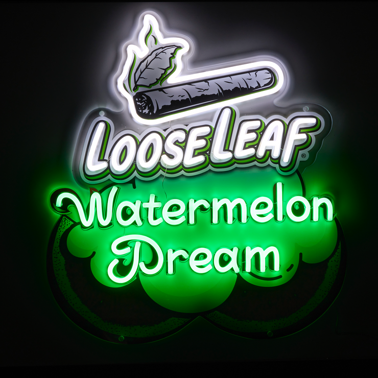 "Watermelon Dream" LooseLeaf Neon Sign (1 Count)