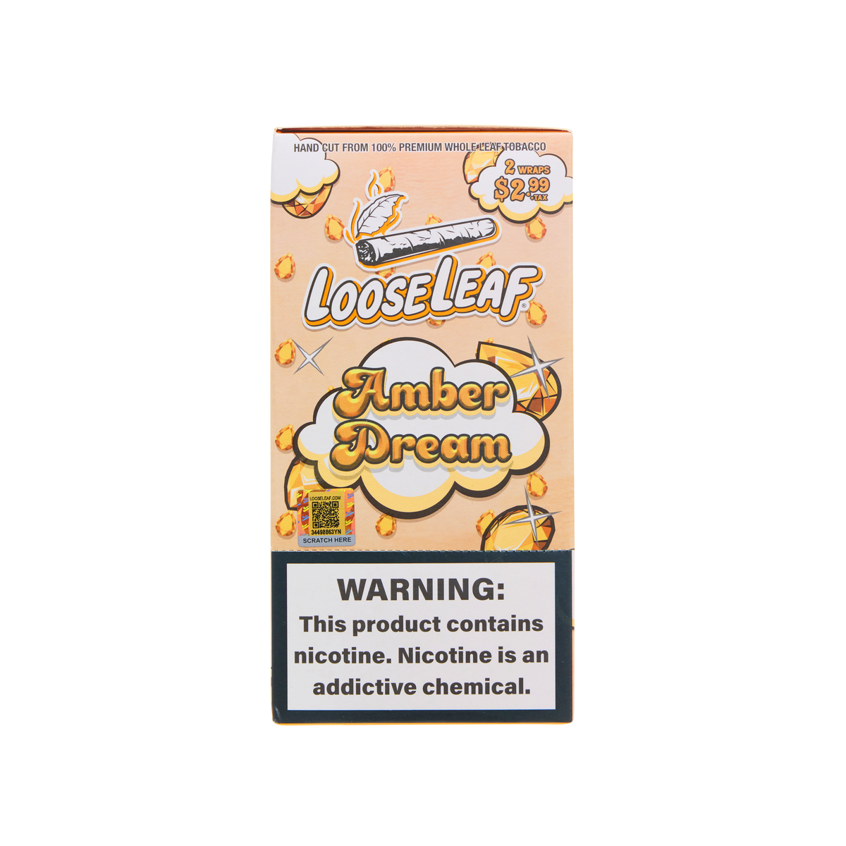 Amber Dream LooseLeaf 2-Pack Wraps (40 Count)