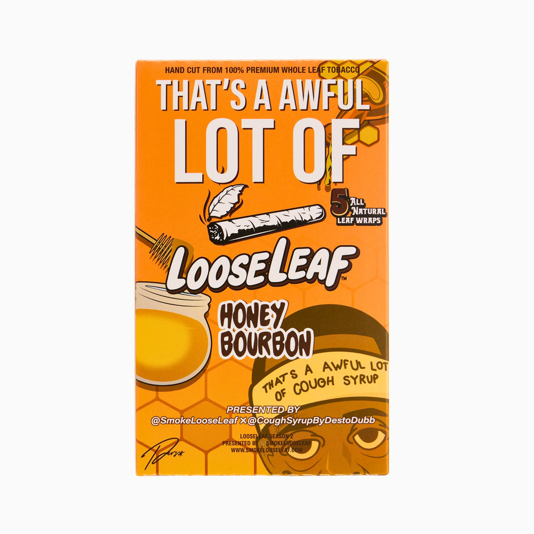 Desto-Dubb Honey Bourbon LooseLeaf Wraps | 5-Pack