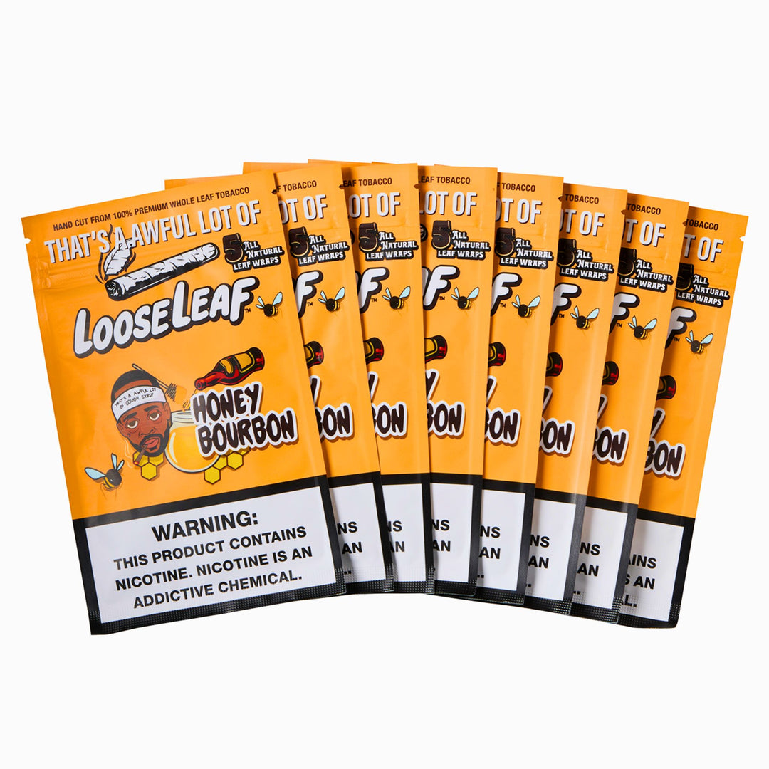 Desto-Dubb Honey Bourbon LooseLeaf Wraps | 5-Pack