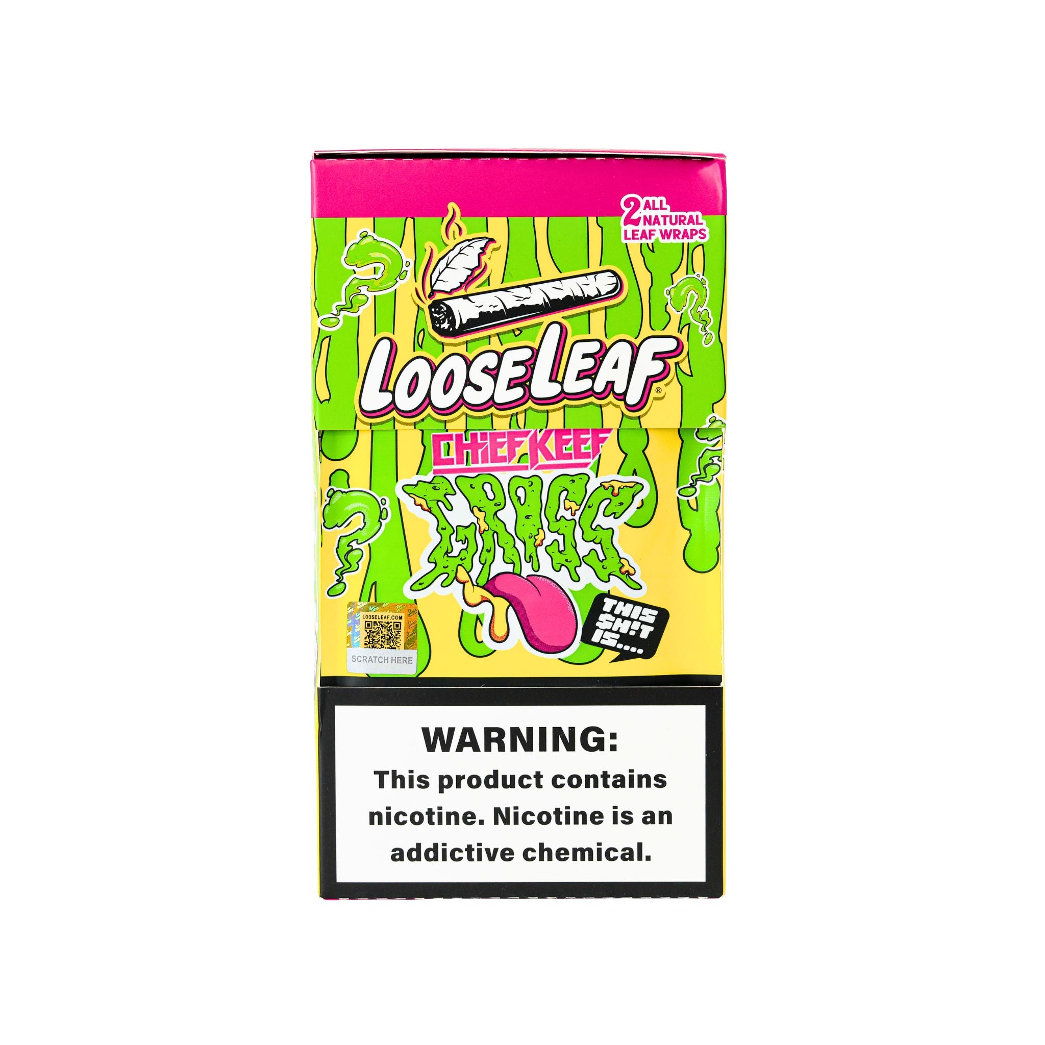 LooseLeaf x Chief Keef Gross Mystery Wraps – Front of Box