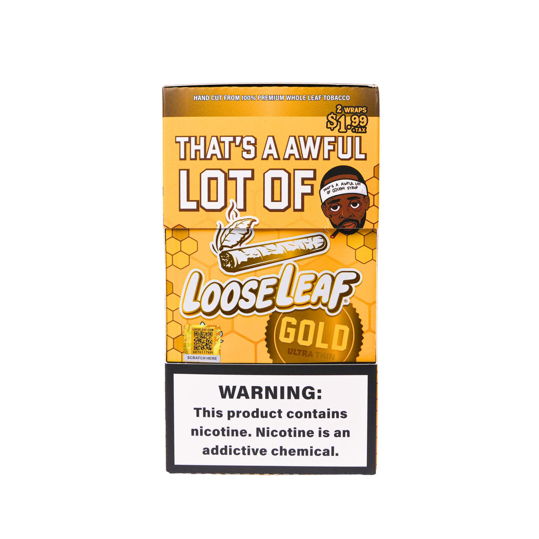 LooseLeaf x Desto Dubb Gold Wraps | 2-Pack